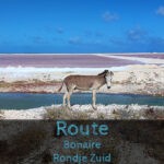 Route - rondje zuid op Bonaire