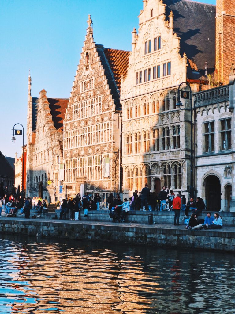 Graslei in Gent