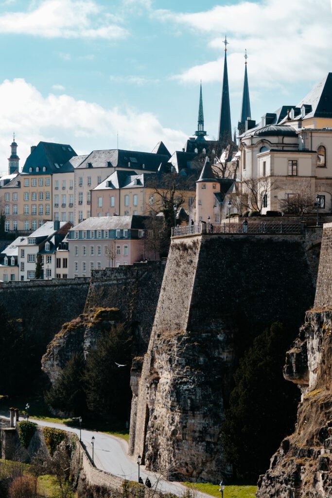 Uitzicht over Luxemburg-Stad